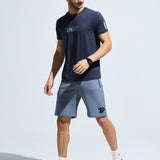 Men's Soft And Stretchable  Nylon Graphic Tee