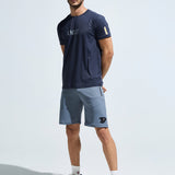 Men's Soft And Stretchable  Nylon Graphic Tee