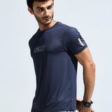 Men's Soft And Stretchable  Nylon Graphic Tee