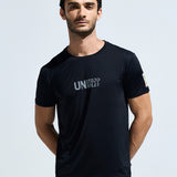 Men's Soft And Stretchable  Nylon Graphic Tee