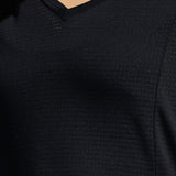 Women’s V neck cut and sew top