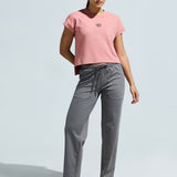 Women’s High Low Graphic Print Top