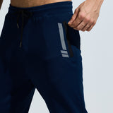 Men's Cut & Sew Zipper Pocket Jogger