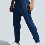 Men's Cut & Sew Zipper Pocket Jogger