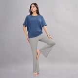 Women UPF Sun Protection Eco Friendly Yoga Top With Batwing Sleeve