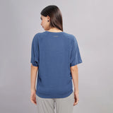 Women UPF Sun Protection Eco Friendly Yoga Top With Batwing Sleeve