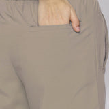 Women's Solid Detachable Track pants with Elasticated Drawstring waist & Zipper Pockets.