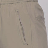 Women's Solid Detachable Track pants with Elasticated Drawstring waist & Zipper Pockets.