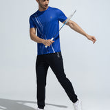 Men's Cut & Sew Zipper Pocket Jogger
