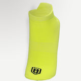 Nylon Low Ankle Socks With Rubber Grip Set of 3 - Neon
