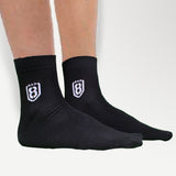 Nylon High Ankle Socks - Black