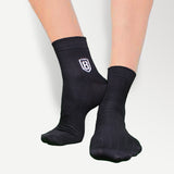 Nylon High Ankle Socks - Black