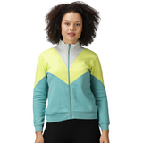 Women's Colour Block Jacket with Zipper closure