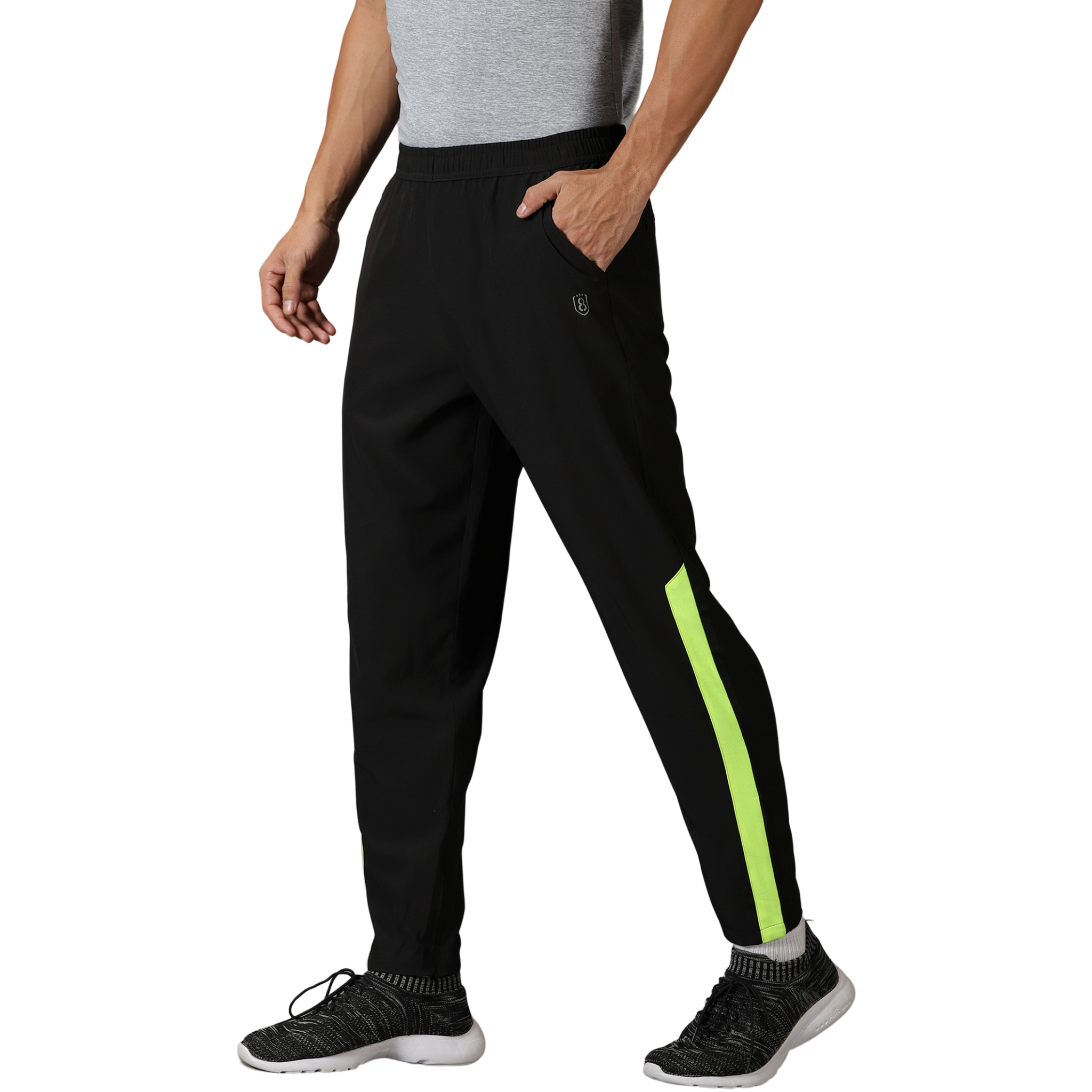 Buy Men s Athleisure Color block Training Trouser Track Pant Domin8