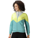 Women's Colour Block Jacket with Zipper closure