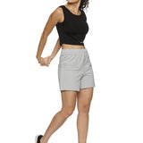 Women's Leopard Printed Black Crop Top