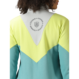 Women's Colour Block Jacket with Zipper closure