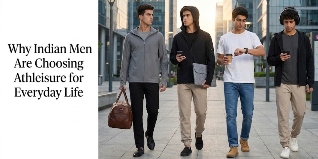 Why Indian Men Are Choosing Athleisure for Everyday Life