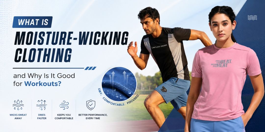 Shop Quick-dry moisture wicking T-shirts for workouts online at Domin8 Activewear.