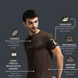 Men's Soft and Stretchable Nylon Graphic Tee