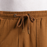 Dropped Shoulder Half-Zip Polo T shirt with shorts
