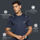 Men Regular Fit Round Neck Half sleeve T shirt