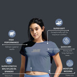 Women's High Low Graphic Print T-Shirt