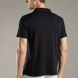 Men Stylish Polo With Zipper Closure