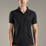 Men Stylish Polo With Button Closure