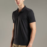 Men Stylish Polo With Button Closure