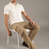 Men Stylish Polo With Button Closure