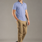 Men Stylish Polo With Button Closure