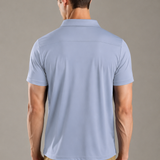 Men Stylish Polo With Button Closure