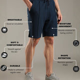Men Pintuck Shorts With Zipper Pocket