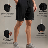 Men Shorts With Stylish Side Cut At Both Side