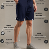 Men Shorts With Stylish Side Cut At Both Side