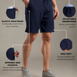 Men Shorts With Stylish Side Cut At Both Side