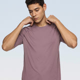 Men Solid High Performance Training T-Shirt