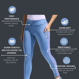 Women’s High Waist Printed Side Panel Tights