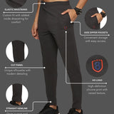 Men's Slim fit track pant with Elasticated waist with Inside Drawstring