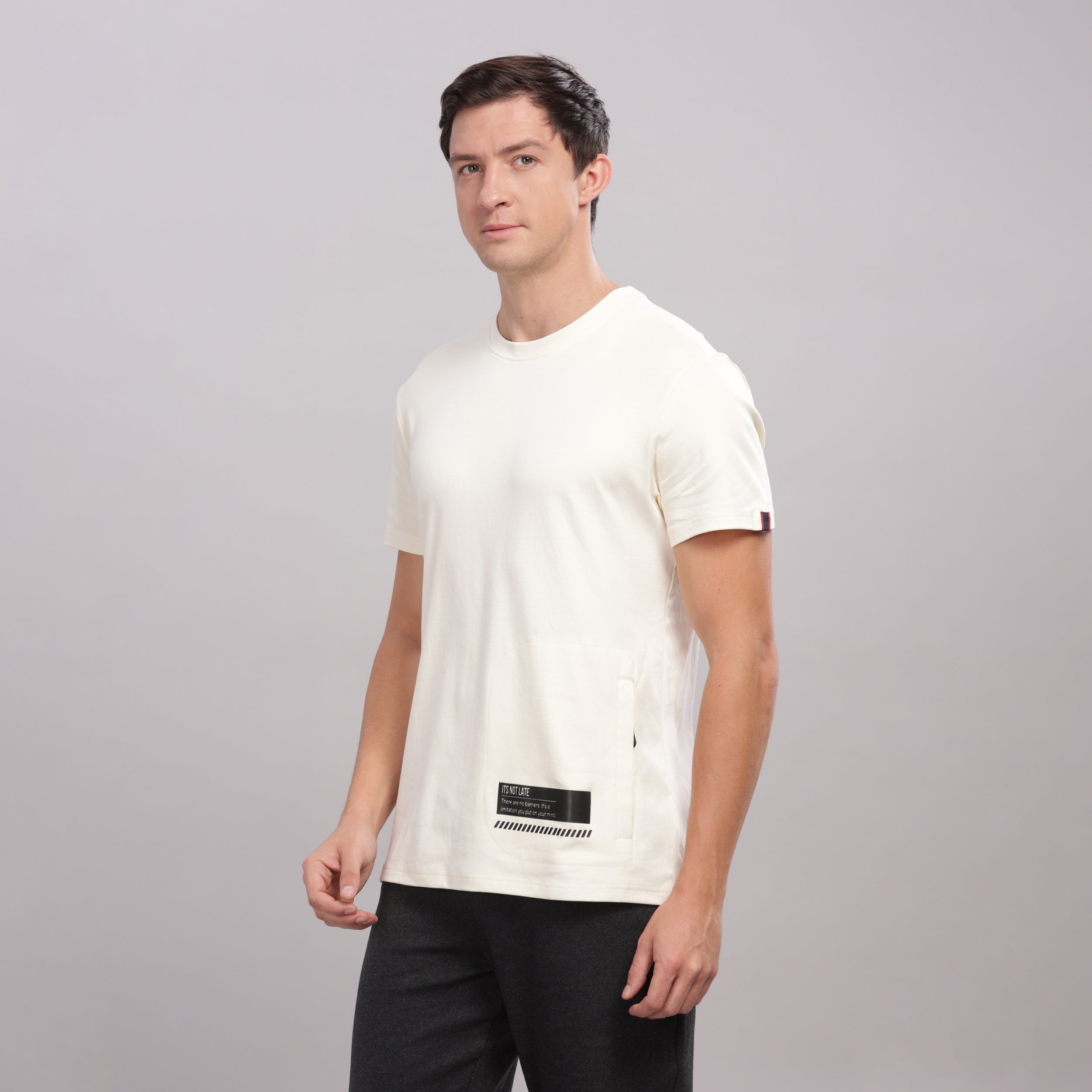 Men's Round neck Pure Cotton gentle T-Shirt