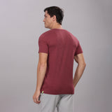 Men's Super Stylish Organic Cotton T Shirt with Printed Chest Pocket