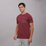 Men's Super Stylish Organic Cotton T Shirt with Printed Chest Pocket