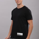 Men's Round neck Pure Cotton gentle T-Shirt-Domin8(Off White)