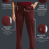 WOMEN’S MULTI POCKET TRACK PANT WITH DRAWSTRING