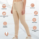 Women Organic Cotton Joggers Pant With Side Pockets and Adjustable Waist