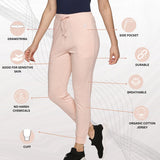 Women Joggers pant With Side Pockets and Drawstring waist Adjustable