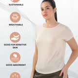 Women's Ultra Soft And Hypoallergenic Tencel Polyester T-shirts
