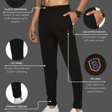 Men's Slim fit track pant with Elasticated waist with Inside Drawstring