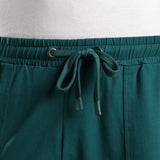 Dropped Shoulder Half-Zip Polo T shirt with shorts